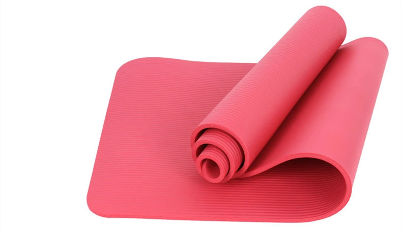 Factory Wholesale 10mm NBR Yoga Mat Exercise Mat Gym Mat Non-Slip Yoga Mat