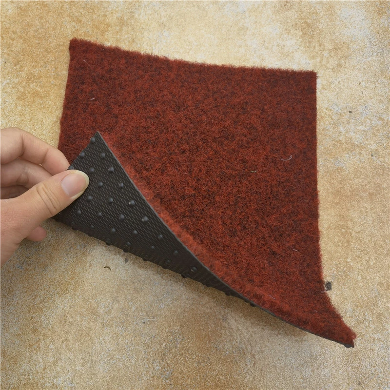 Anti Slip Spike Backing Car Mat Non-Slip PVC Spike Backing Plastic Polyester Face Car Carpet Spike Backing Anti-Slip Carpet Car Mat