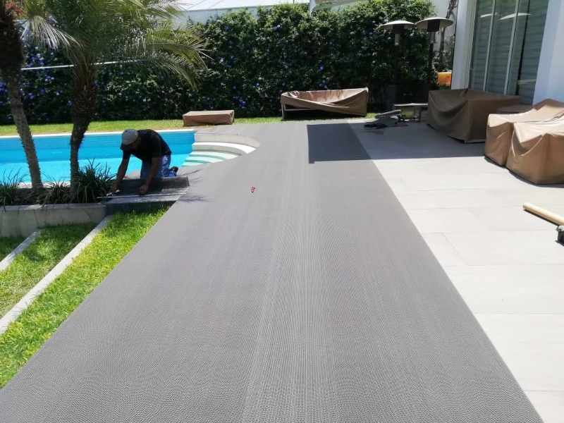 Anti-Slip PVC Joint Mat Custom Design Doormat Coil Mat Carpet