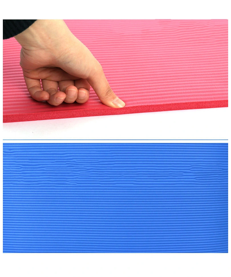 Factory Wholesale 10mm NBR Yoga Mat Exercise Mat Gym Mat Non-Slip Yoga Mat