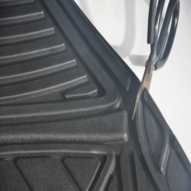 Universal PVC Car Mat 4PCS Front&Rear Car Floor Mat Three Colors Waterproof