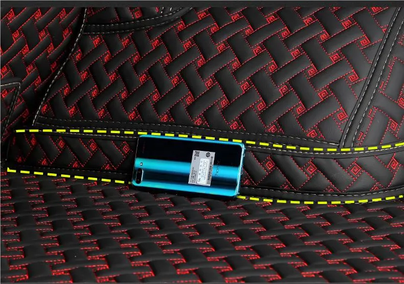 PVC/Plastic/Leather Interior Accessories Car Trunk Floor Mat 7D Car Trunk Mat