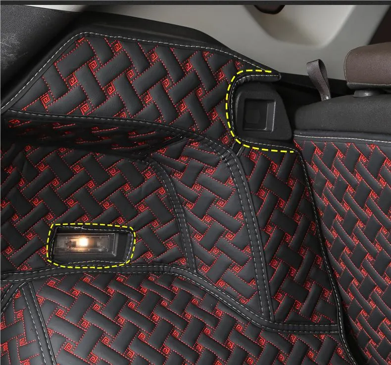 Brand New Design Leather Car Trunk Floor Mat 7D Car Trunk Mat