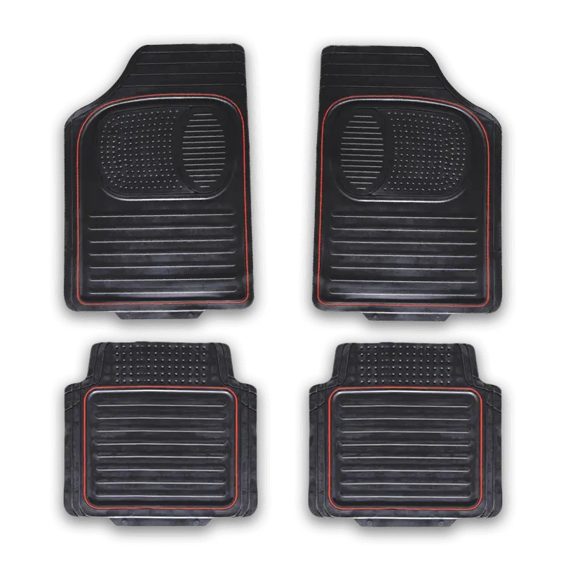 2022 New Style Black Rubber Car Mat Fit Most Cars All Weather Production