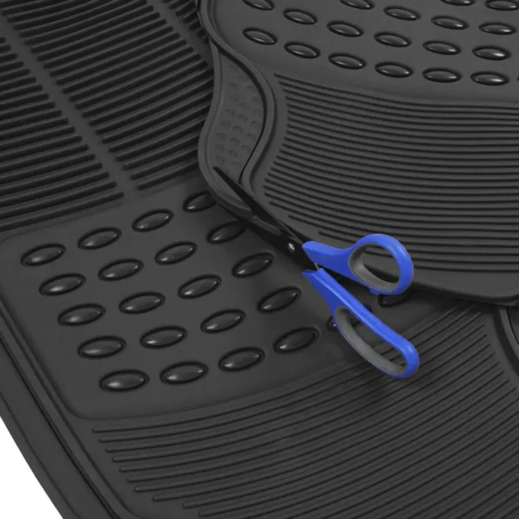 PVC Rubber Car Mats for All Weather Floor Protection