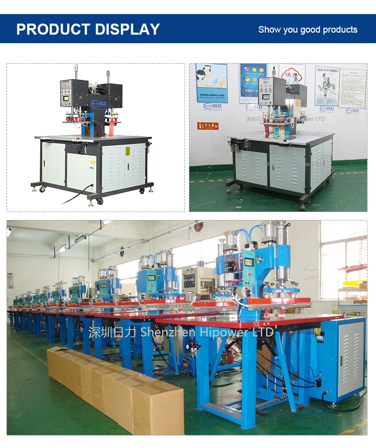 High Frequency Synchronous Welding and Cutting Machine for PVC Embossing