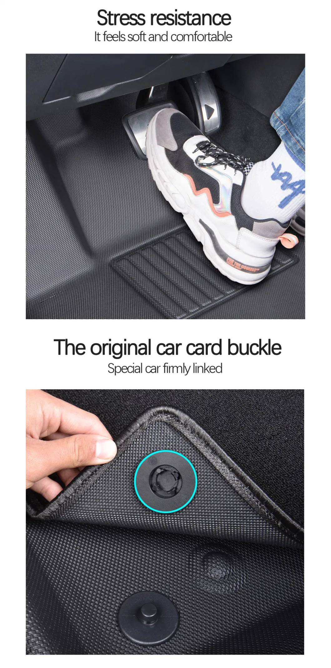 Custom Fit 3D Floor Liners Car Interior Accessories All Weather Floor Mats