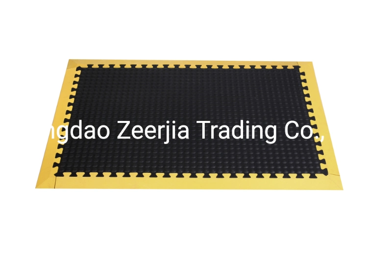 Good Quality Interlocking Air Grid Step Rubber Anti Fatigue Comfort Bubble Safety Mat for Dry Area