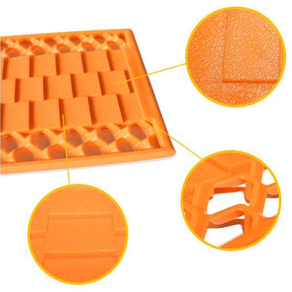 Car Emergency Snow Kit Foldable Auto Traction Mat Tire Grip Aid Car Escape Mat Recovery Tracks Sand Ladder for Vehicles