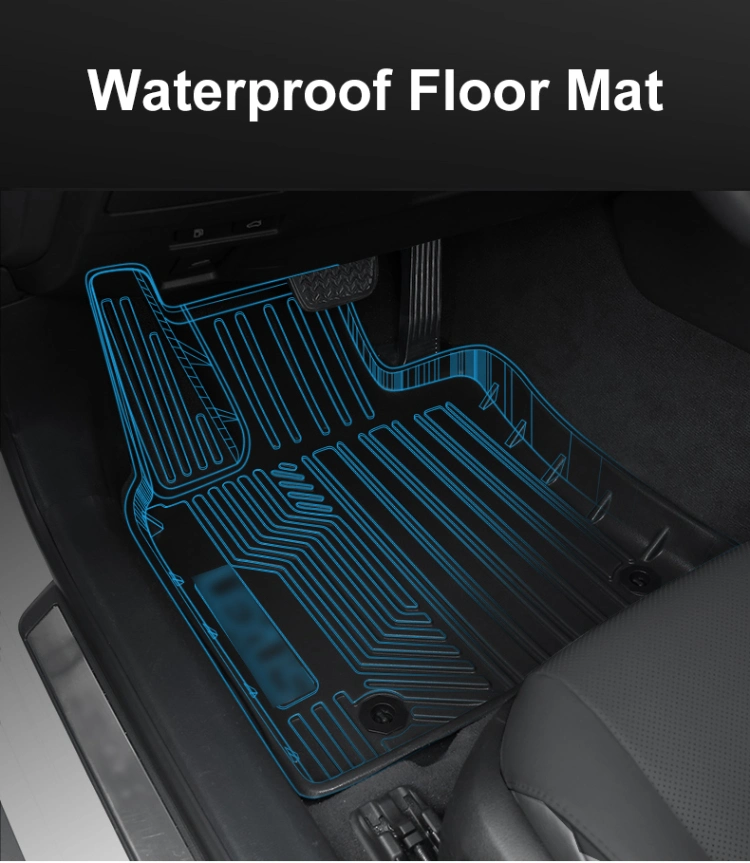 Full Set Custom All Weather 3D TPE Carpet Floor Mat Use for Nissan Navara Np300 Rhd