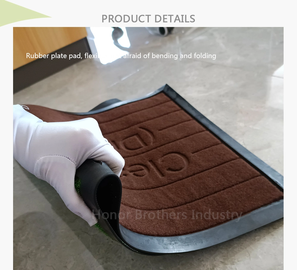 Multifunction Anti-Slip Disinfectant Floor Carpet Sanitizing Entrance Doormat Rubber Door Mat