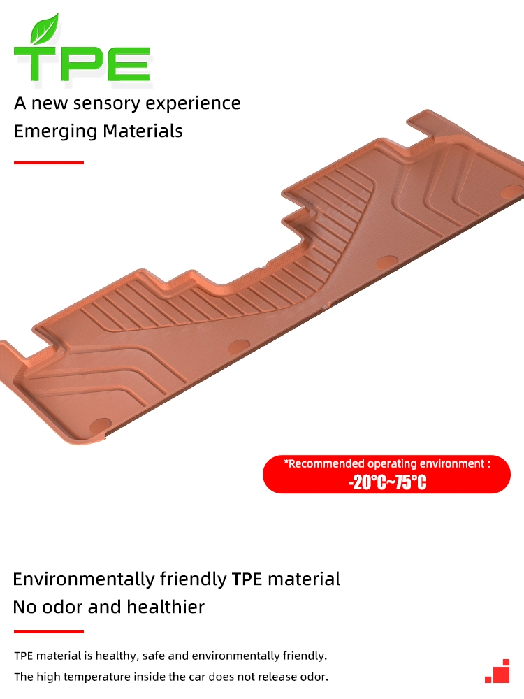 High Quality Car Mats for Lixiang L9 Orange Injection Molding