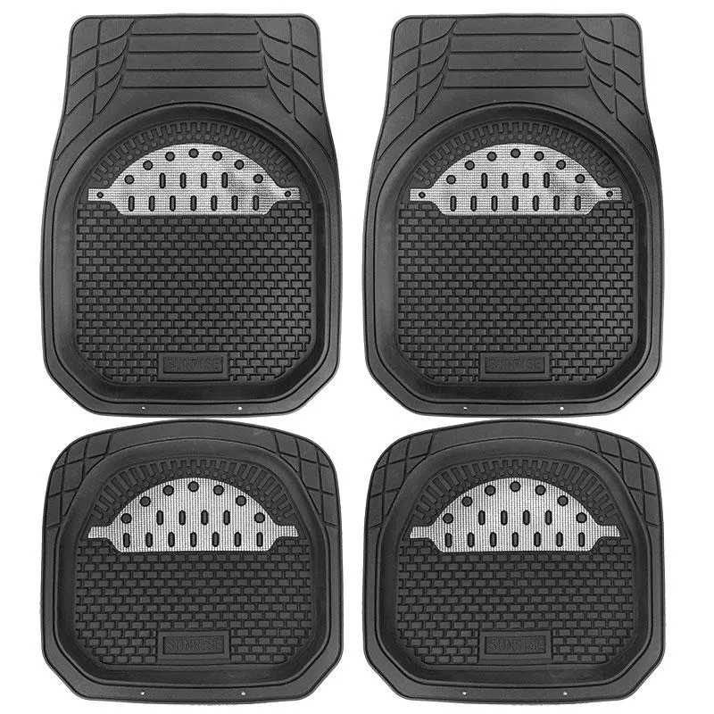 Car Carpet Set 3D Protector Aluminum Car Mat Car Floor Mat