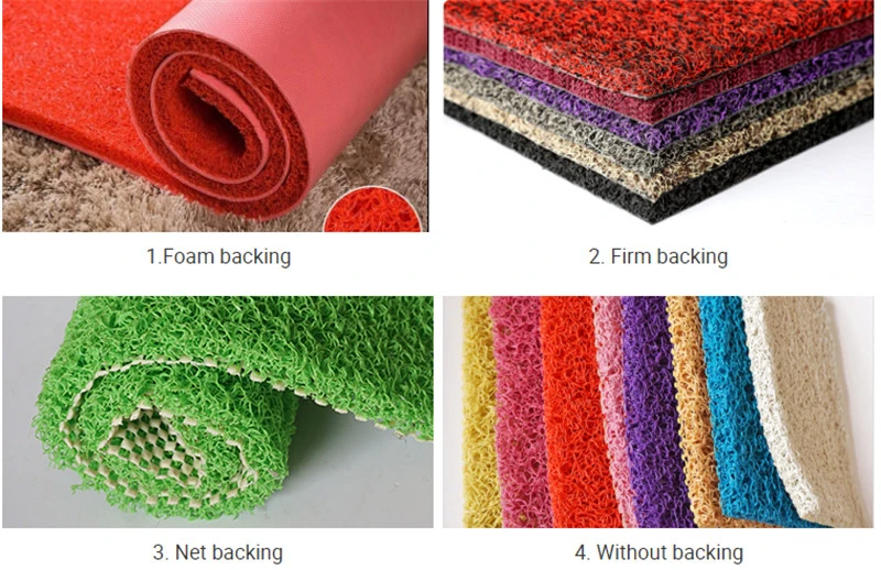 Waterproof PVC Coil Mat Floor, PVC Carpet Flooring, PVC Noodle Carpet