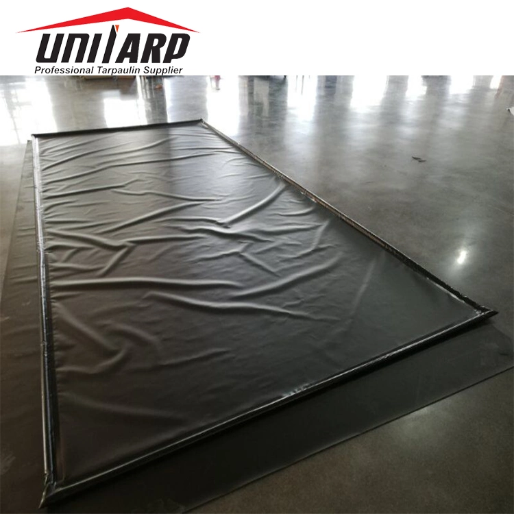 Washable Heavy Duty Fabrics PVC Tarp Garage Floor Mat 7&prime;9&prime;&prime; X 18&prime; Containment Mat for Cars