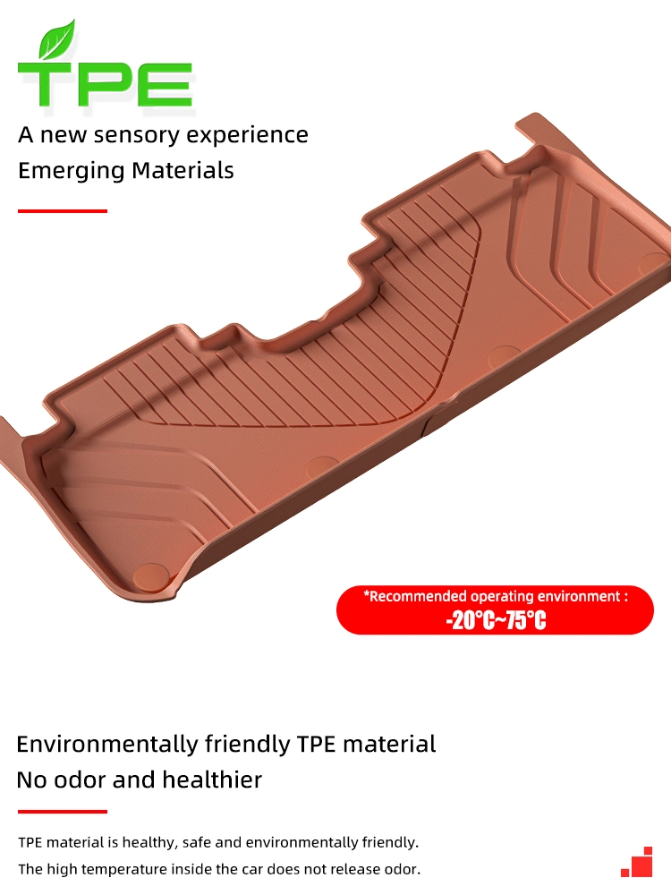Car Floor Mat for Lixiang L7 2023 7D Orange