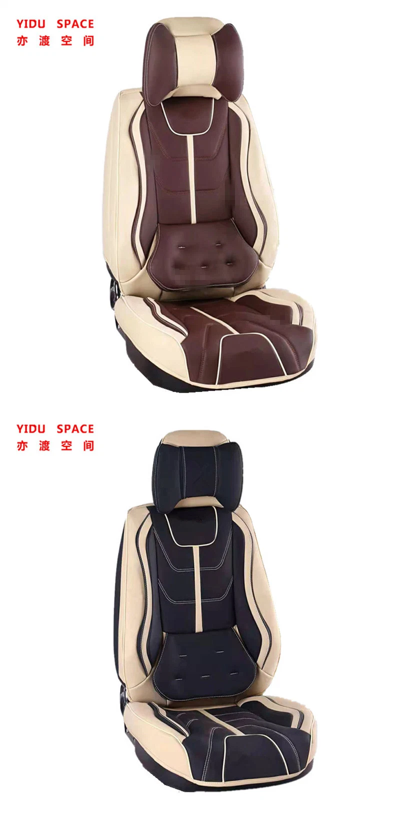 Car Accessories Car Decoration Cushion Universal 9d 360 Degree Full Surround Luxury PU Leather Auto Car Seat Cover
