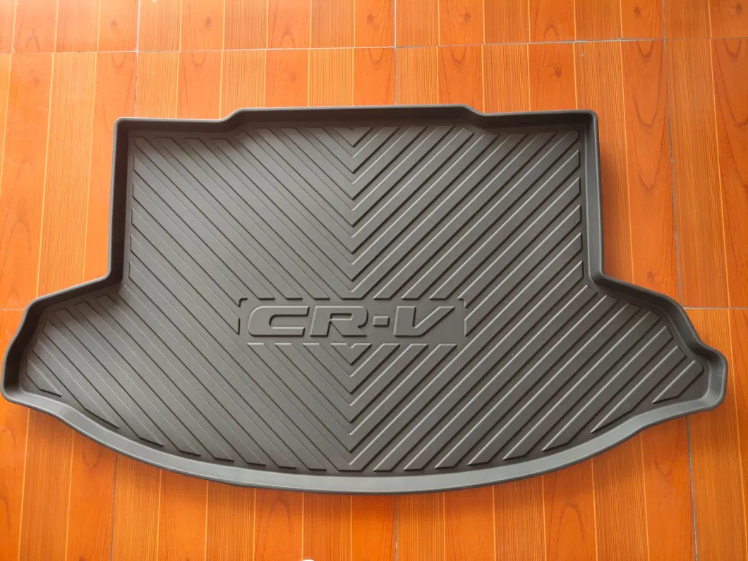 Universal Custom TPV Soft Car Floor Mat 3D 5D Car Trunk Mat Waterproof for 2019 Honda CRV