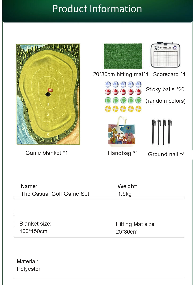 Chipping Golf Practice Mats Golf Game Training Mat