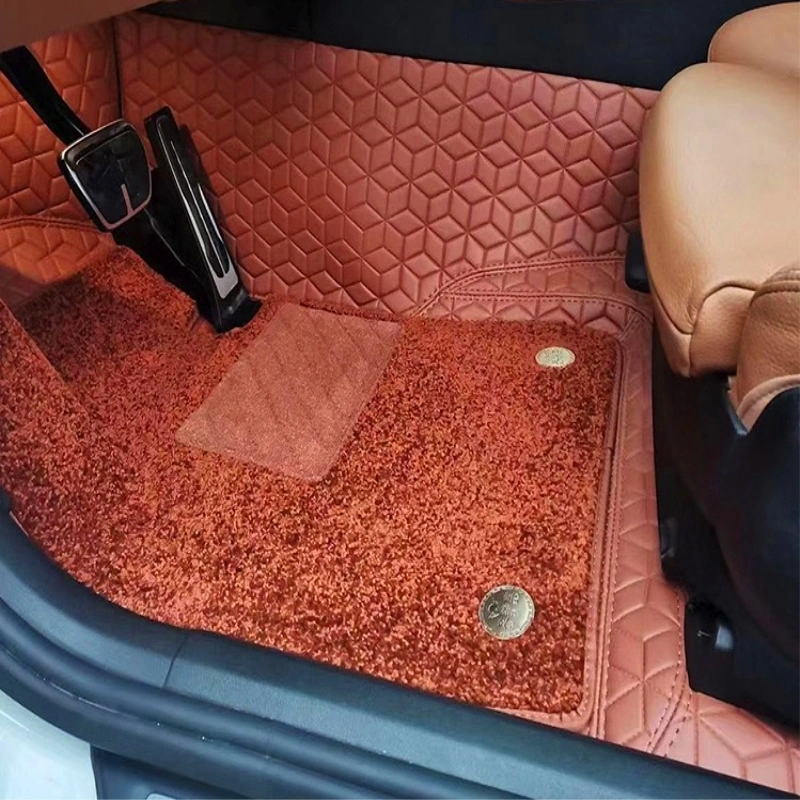 Double Layer Car Foot Mat Non-Slip Car Mats