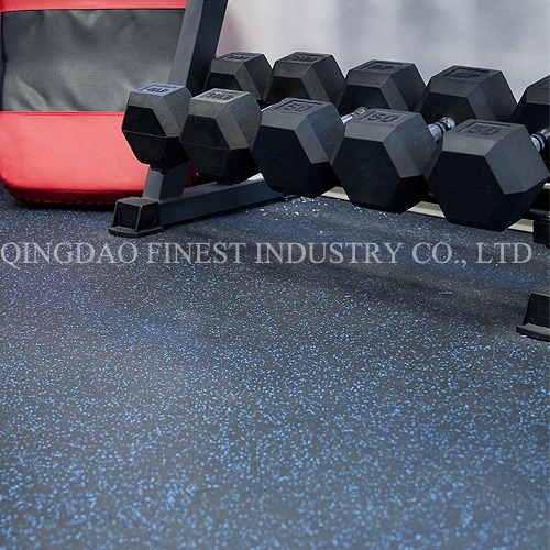 EPDM Stars Interlocking Rubber Carpet Flooring Mat for Sport Area