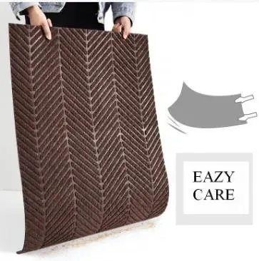 Tyre Pattern Carpet Door Mat or Roll Mat Indoor and Outdoor Use Non Woven Technology or Rubber Mat