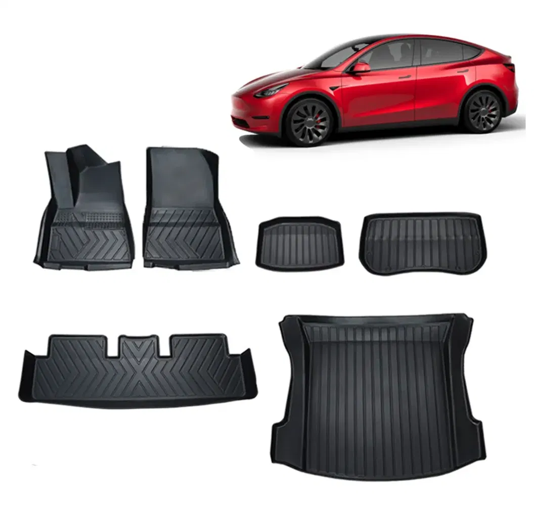 3D Carpet Car Floor Mat for Tesla