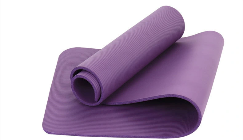 Factory Wholesale 10mm NBR Yoga Mat Exercise Mat Gym Mat Non-Slip Yoga Mat