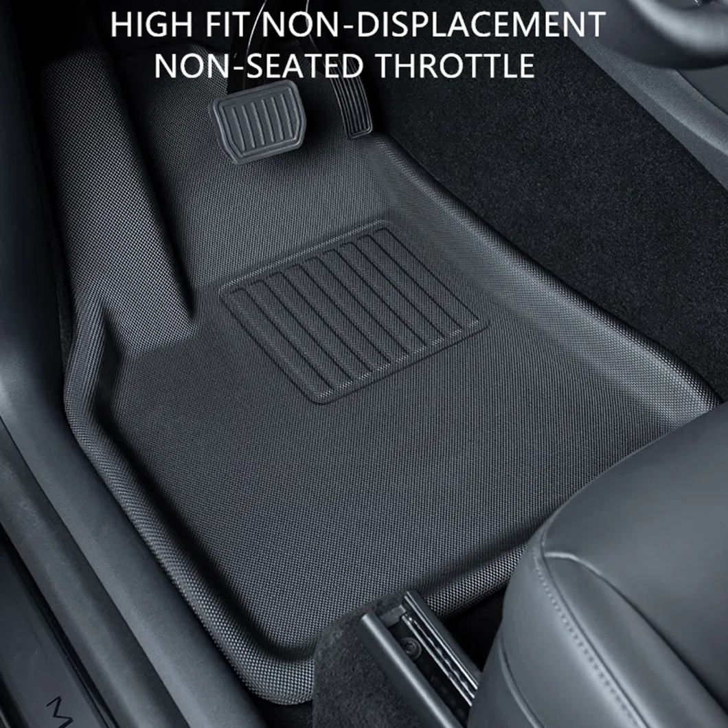 3D All-Weather Car Floor Mats Liner Customized for Tesla Model Y