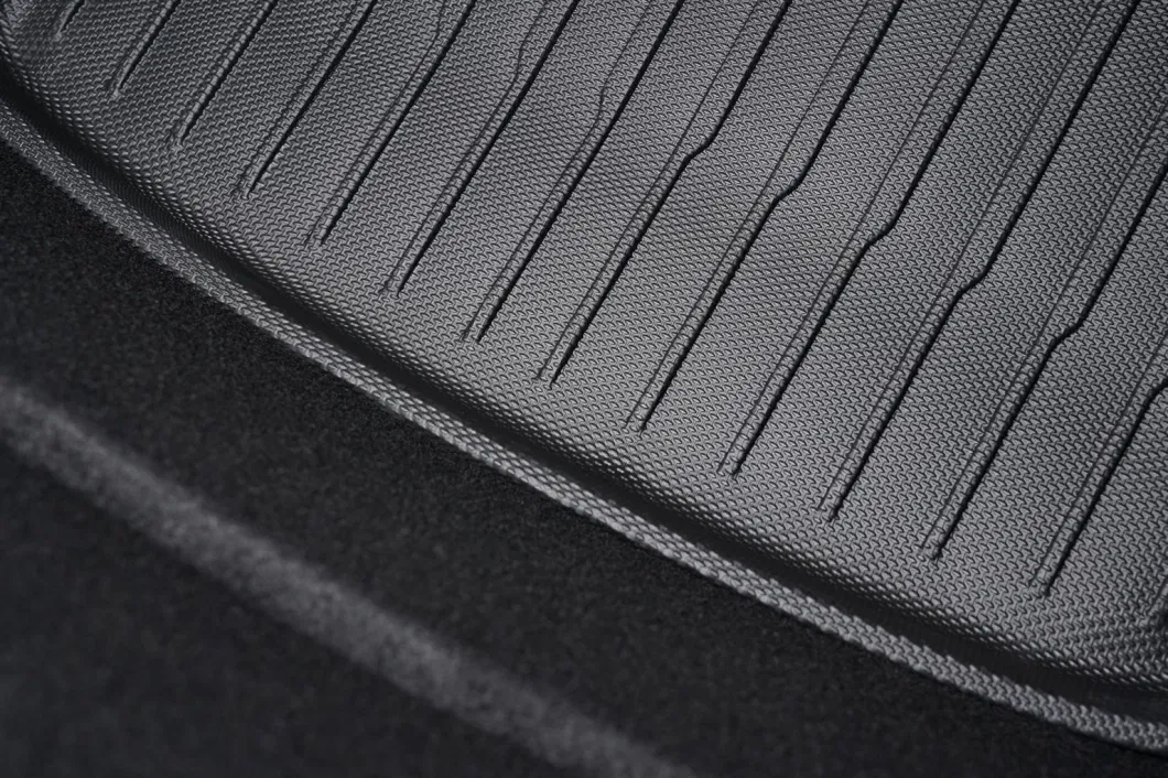 Tesla Model 3 Highland All Weather Cargo Liner Rear Lower Trunk Storage Organizer Floor Mats for 2023 2024 Tesla Model 3 Accessories