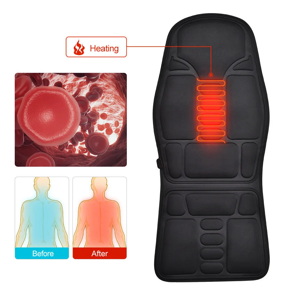 Electric Graphene Vibrating Heating Back Seat Car Seat Cushion Massage Mat