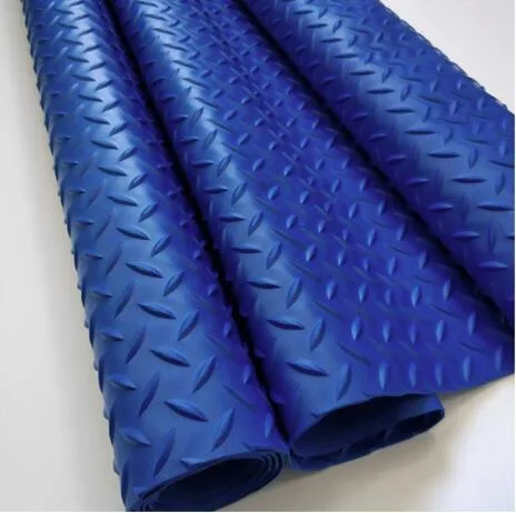 Ribbed Pattern Anti Slip Rubber Floor Mat with Low Price