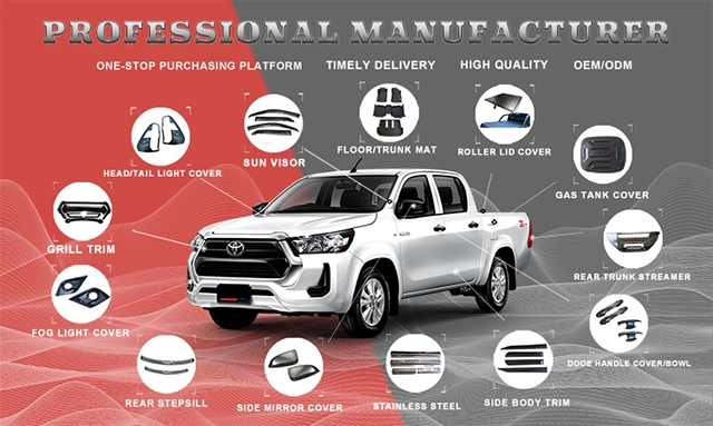 Custom Wear-Resistent Automotive Interior Accessories Car Floor Mat for Toyota Altis