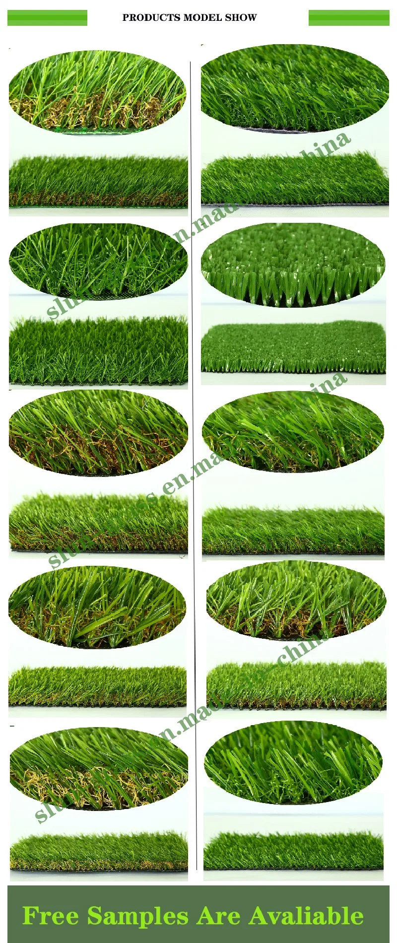 High Density Putting Green Golf Matturf Garden Natural Green Long Artificial Grass Plant Rug Car Mat for Car Floor