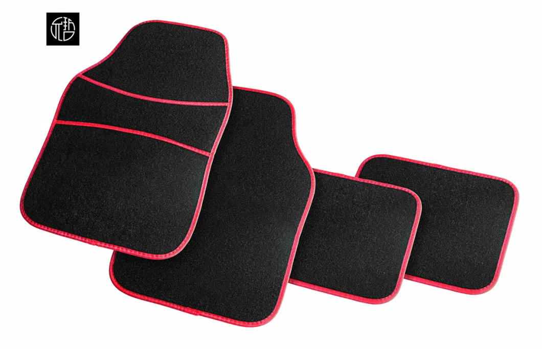 Colorful Universal Set Needle Punched Automotive Floor Mats