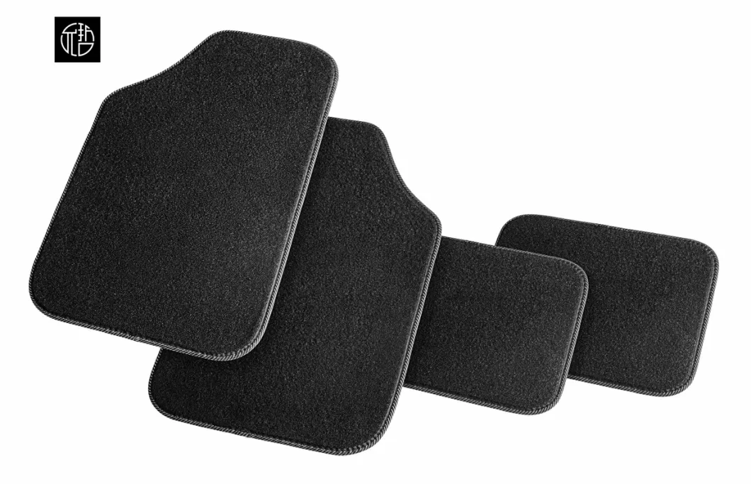 Colorful Universal Set Needle Punched Automotive Floor Mats