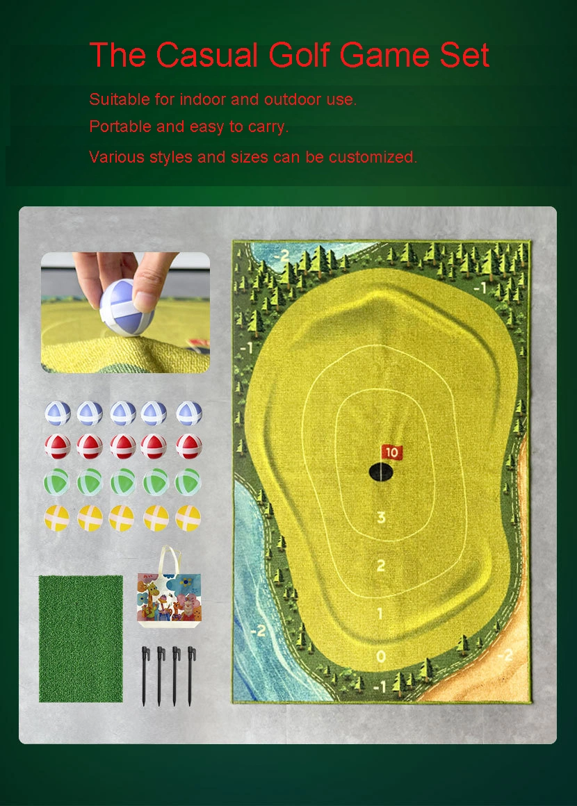 Chipping Golf Practice Mats Golf Game Training Mat