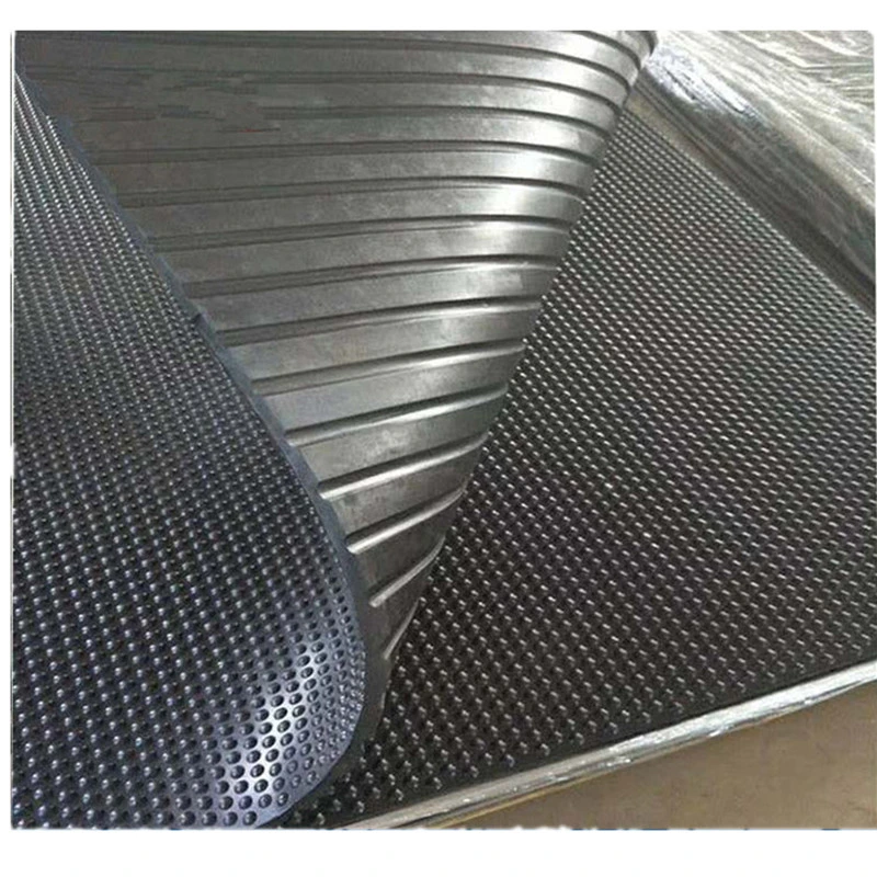 Factory Manufacture Heavy Duty Black Stall Horse Matting SBR Rubber Floor Stable Cow Mat