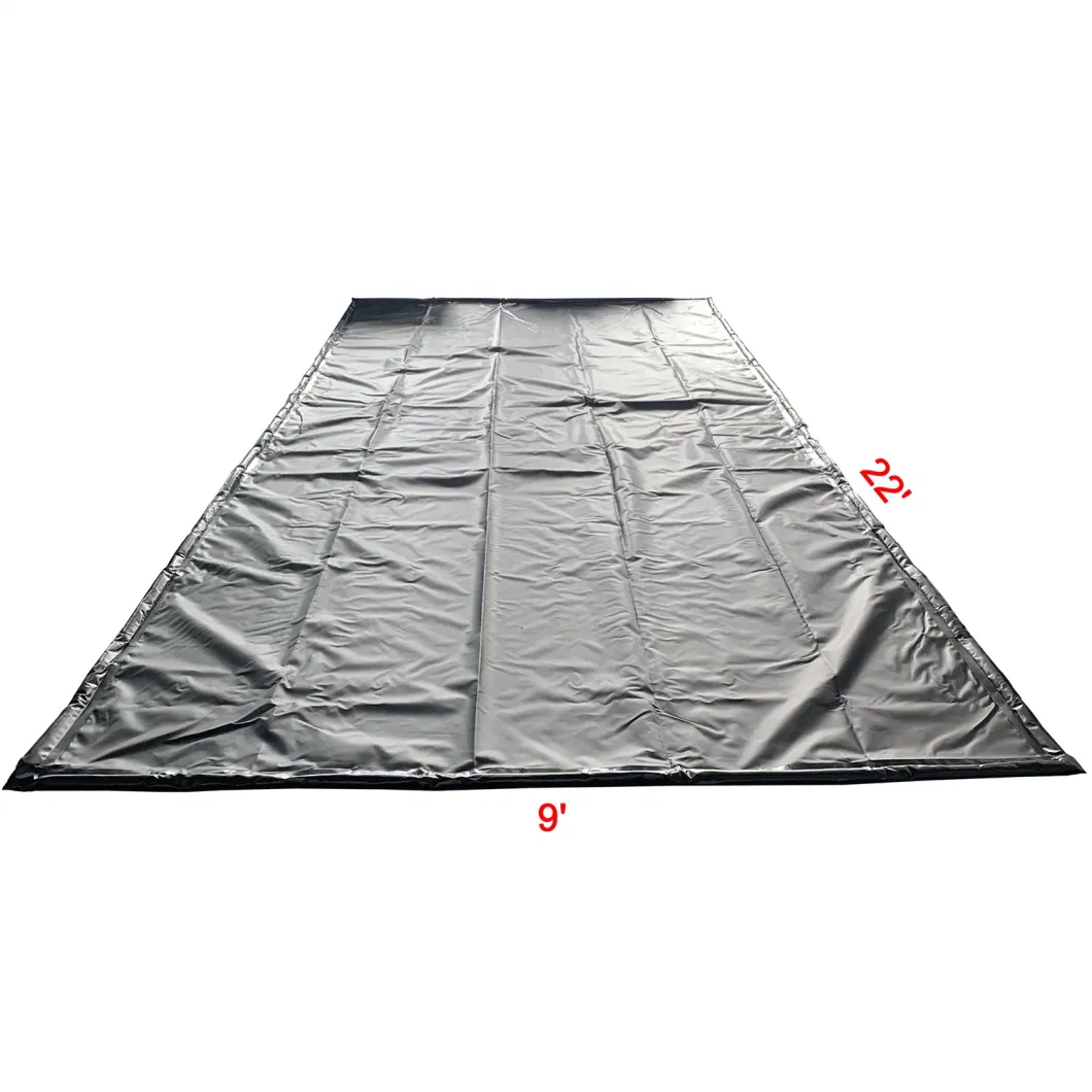 9&prime; X22&prime; PVC Garage Containment Car Floor Mat