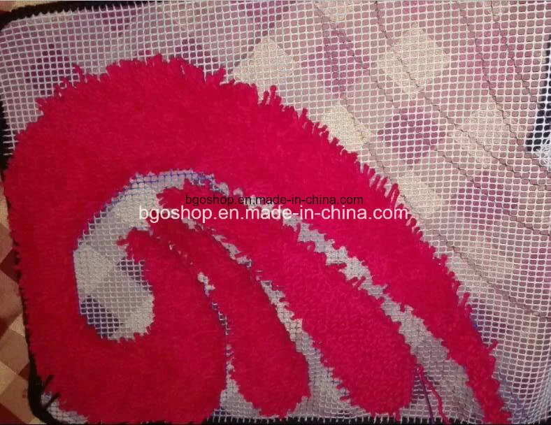 400g Carpet Underlay PVC Coated Mesh Knitting Tapestry Non-Slip Mat