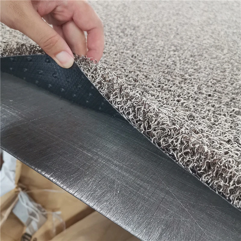 Wear Resistant Non Slip PVC Coil Mat Floor Carpet/PVC Car Carpet/Plastic Gold Mining Moss Mat Grass Carpet with Spaghetti/Waterproof PVC Vinyl Outdoor Coil Mat