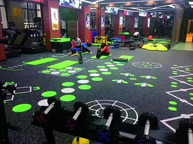 Rubber Flooring Mats and Carpet for Gym and Playground