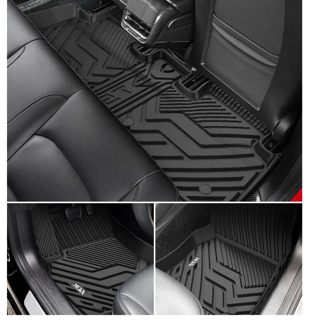 High Quality TPE 3D Carpet Car Floor Mat for Tesla Model Y