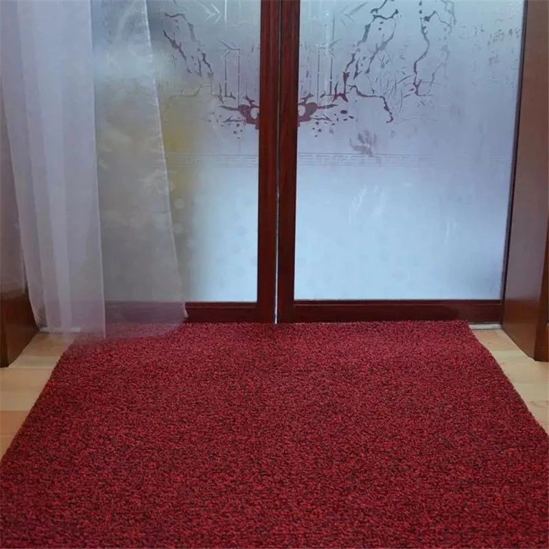 PVC Coil Mat Anti Slip Rubber Mat Carpet by China Factory/Door Mat/Car Mat