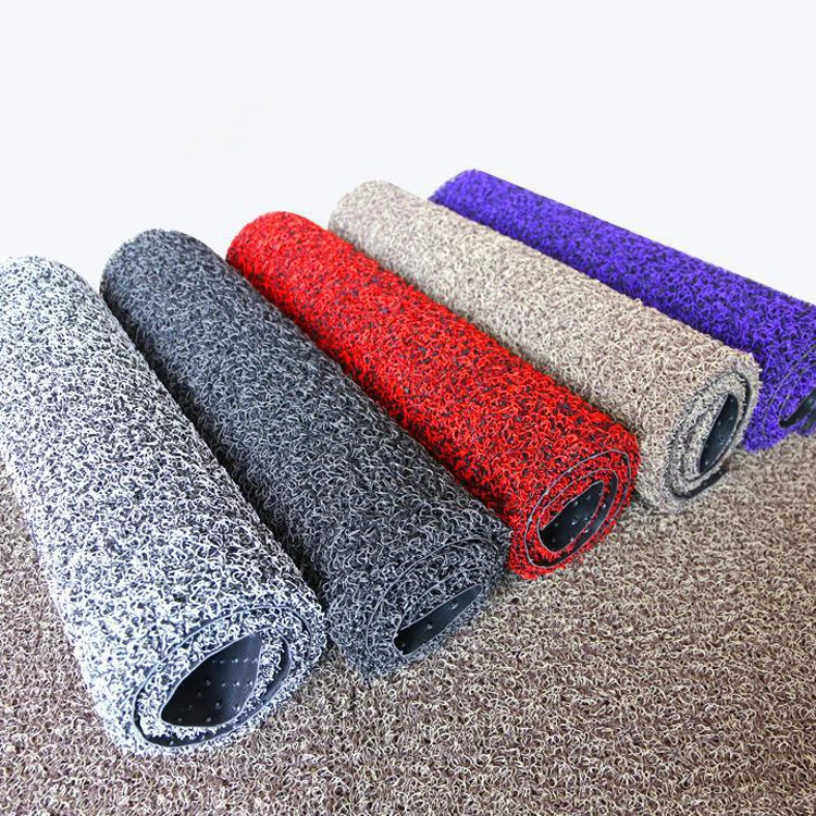 PVC Coil Mat Cushion Carpet for out Door and Car Foot Mat
