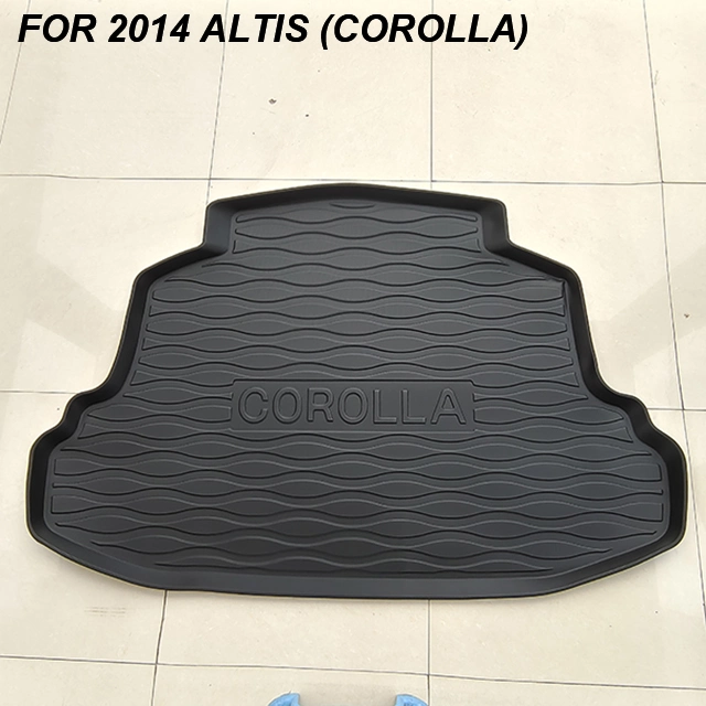 Factory Car Interior Accessories 3D 5D Cargo Tray Eco-Friendly TPV Car Trunk Mat Floor Mat for Toyota Altis 2014-2020