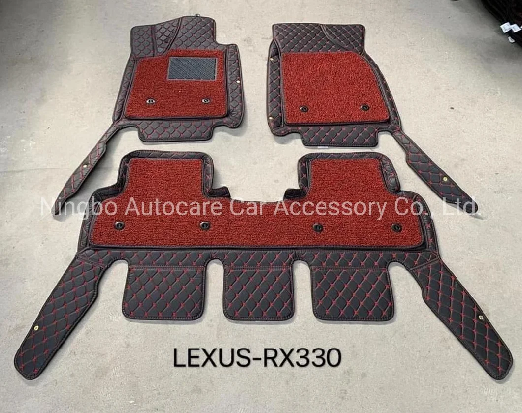 Luxury Quality 5D Car Foor Mat 8mm Thickness 5D Car Floor Mat Big Version Full Covered 5D Car Floor Mat