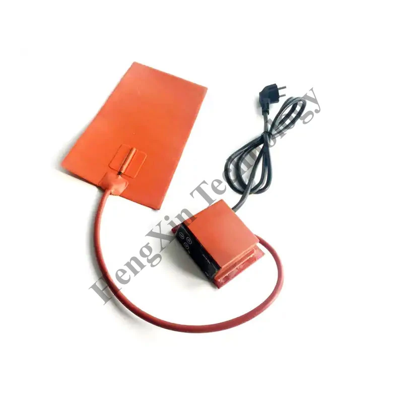 Silicone Rubber Heater Flexible 110V 1000W Electric Car Engine Heating Pad Battery Heater Mat