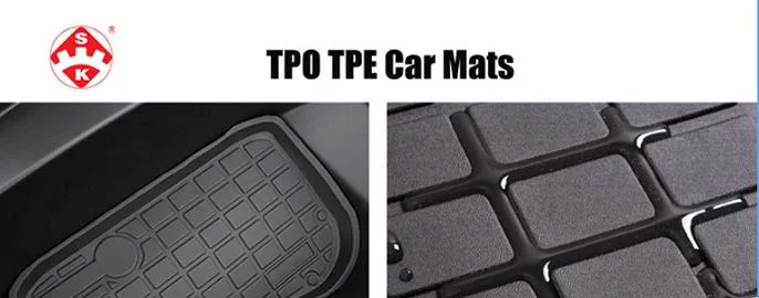 TPE Material All Weather 3D Car Mats for 2022 Tesla Model Extruder Machine Y Customized Car Floor Mat for Model Y Trunk Mats Accessories Making Machine