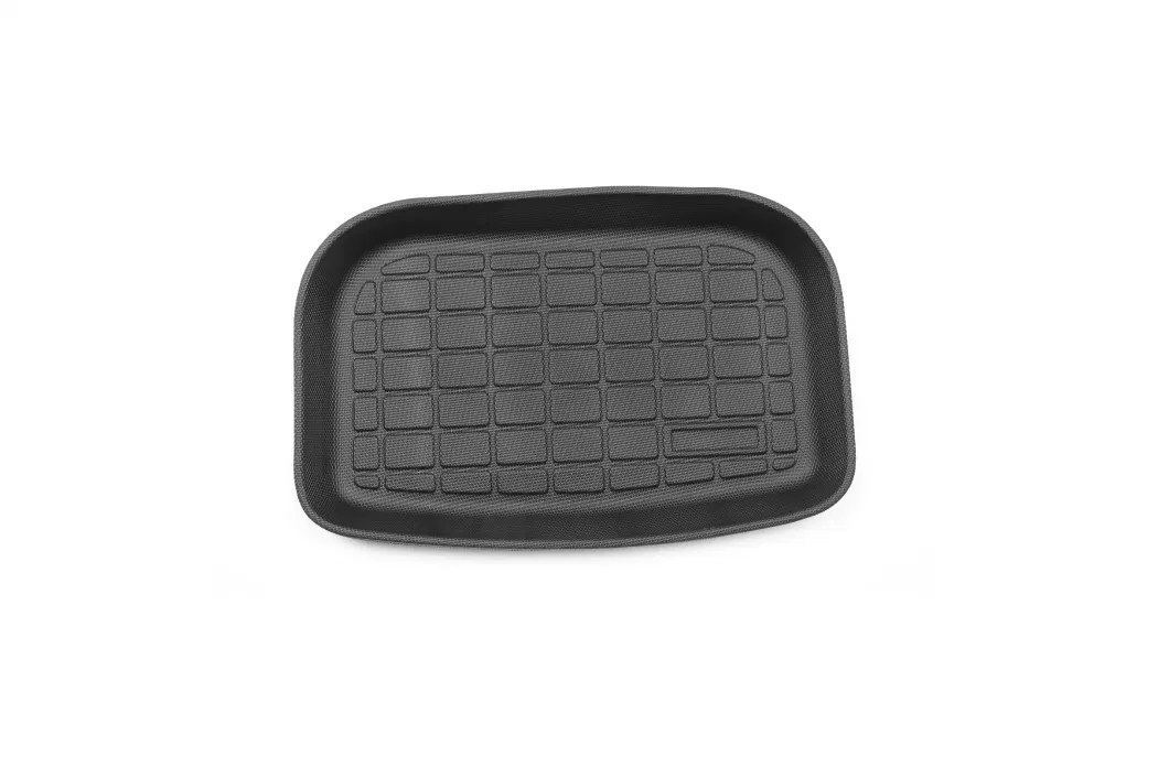 Fit 21-23 Tesla Model Y TPE Storage Mat All Weather Trunk Mat Waterproof Rear Cargo Mat Custom Fit for Tesla